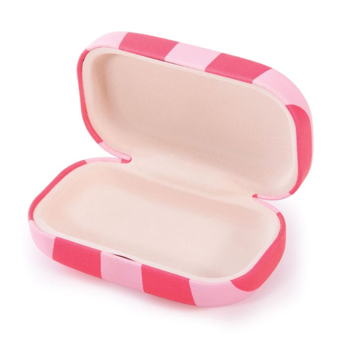 IS Gifts | Hard Shell Travel Case - Pink/Red | Shut the Front Door