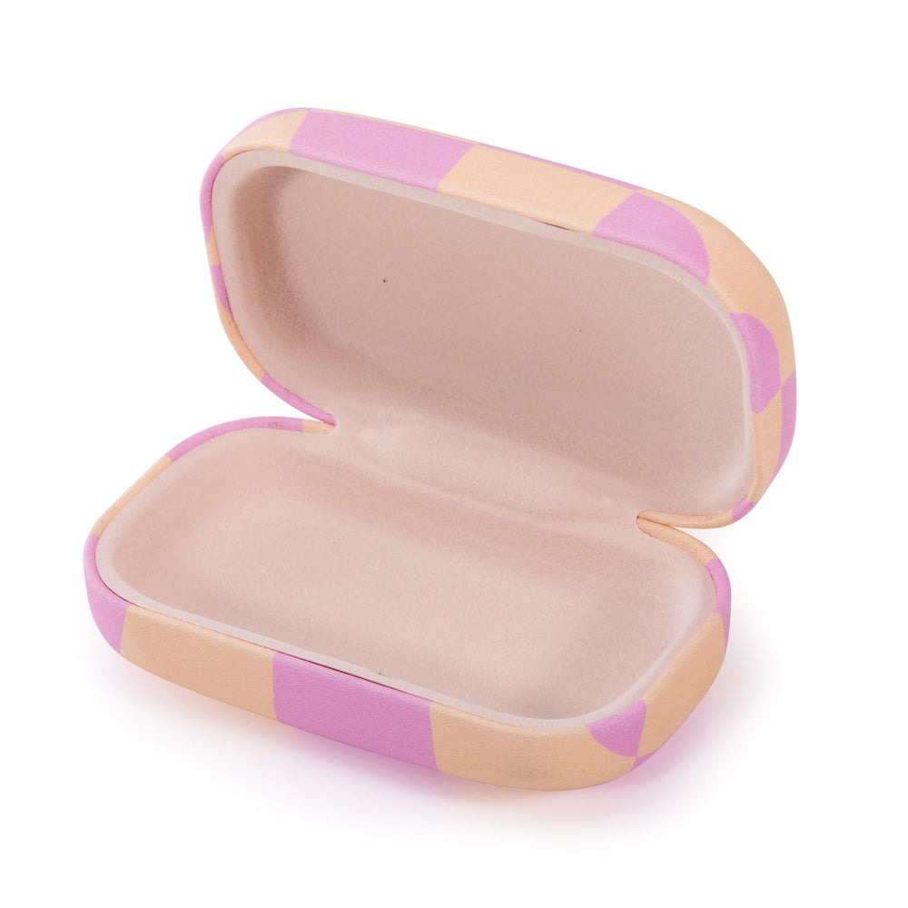 IS Gifts | Hard Shell Travel Case - Lilac/Butter | Shut the Front Door