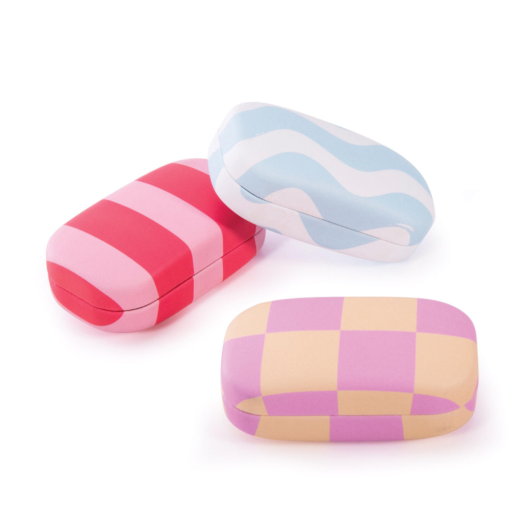 IS Gifts | Hard Shell Travel Case - Lilac/Butter | Shut the Front Door