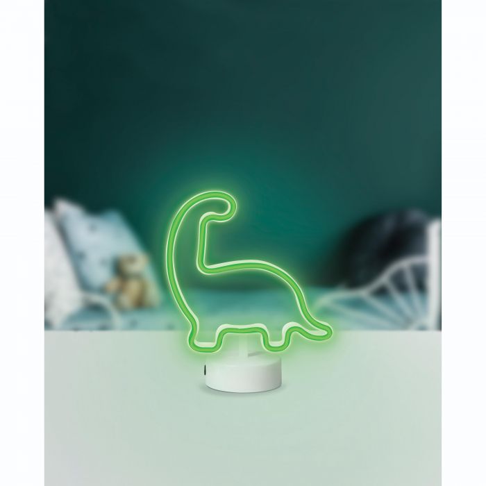 IS Gifts | Illuminate Neon Light - Dinosaur | Shut the Front Door