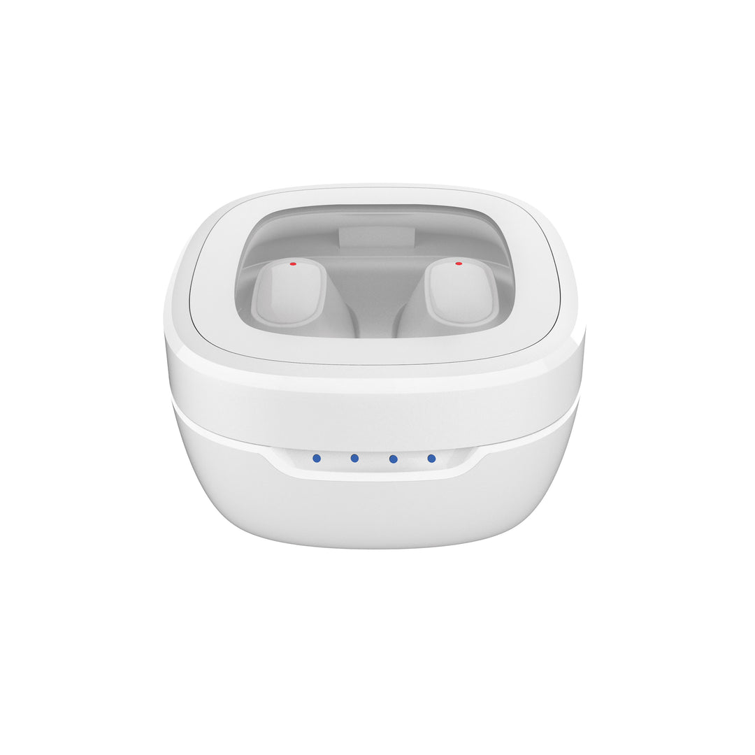 IS Gifts | Wireless In-Ear Buds - White | Shut the Front Door