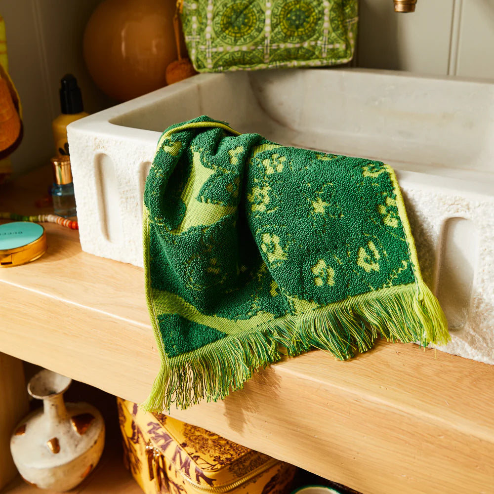 SAGE & CLARE | Lucia Face Washer Set - Kelp | Shut the Front Door