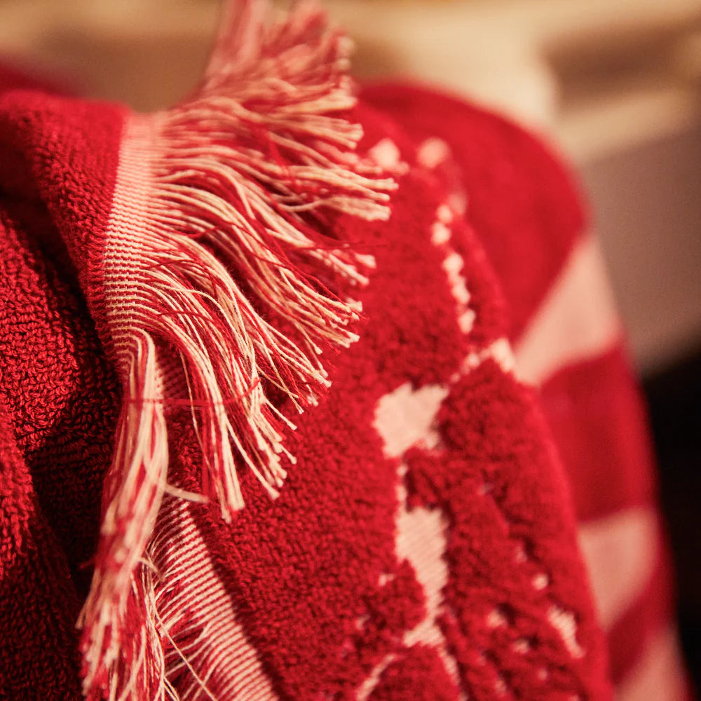 SAGE & CLARE | Lucia Face Washer Set - Crimson | Shut the Front Door