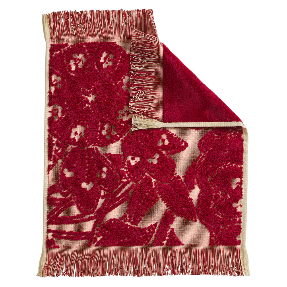 SAGE & CLARE | Lucia Face Washer Set - Crimson | Shut the Front Door