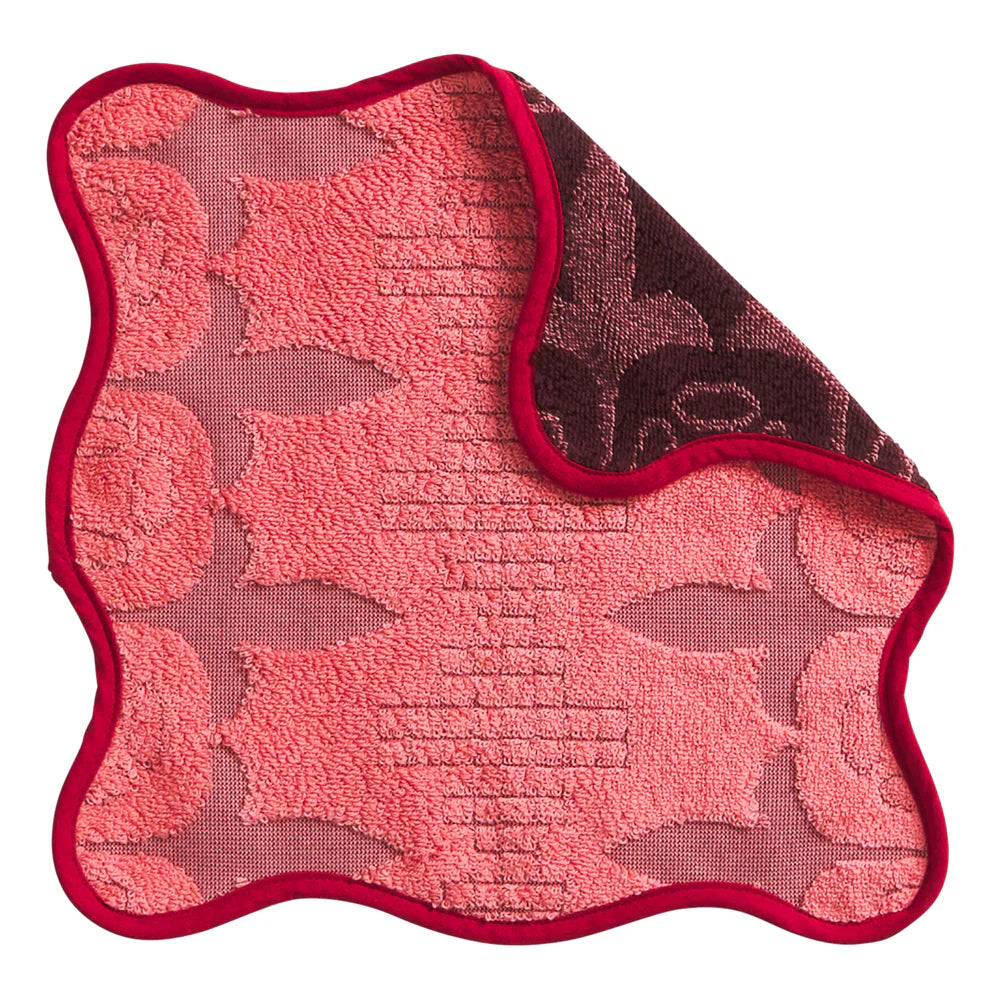 SAGE & CLARE | Esme Face Washer - Hibiscus | Shut the Front Door