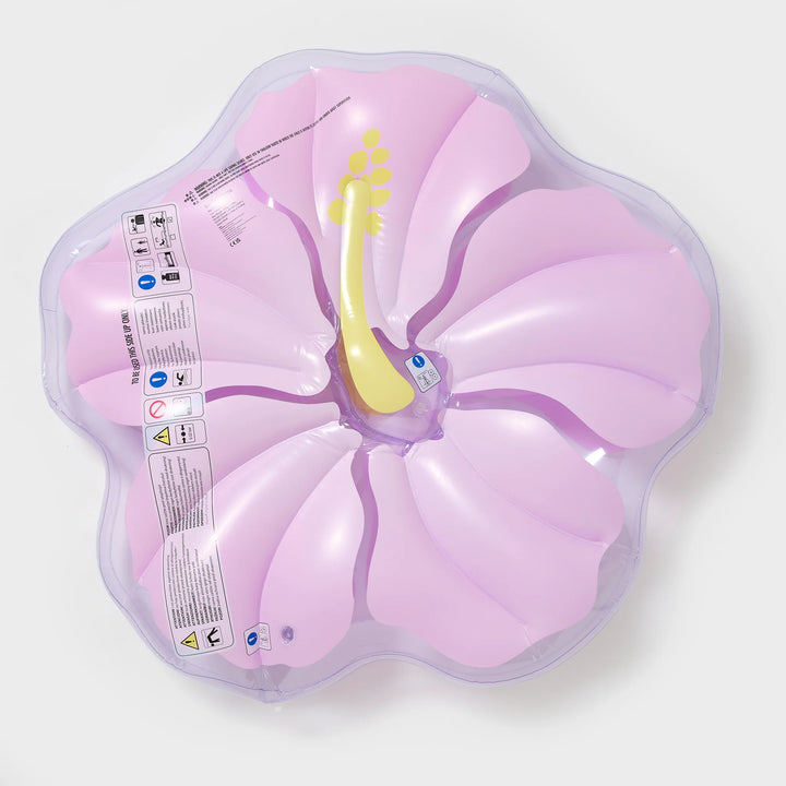 Sunnylife | Luxe Lie-On Float - Hibiscus Pastel Lilac | Shut the Front Door