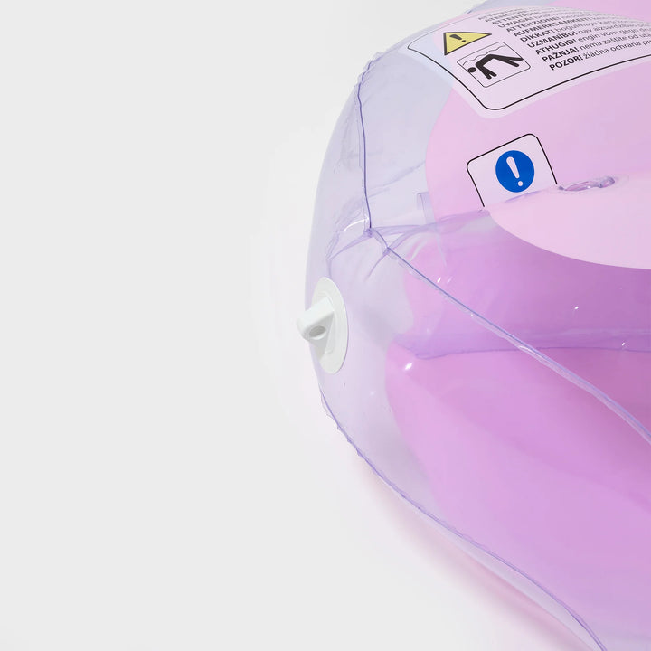 Sunnylife | Luxe Lie-On Float - Hibiscus Pastel Lilac | Shut the Front Door