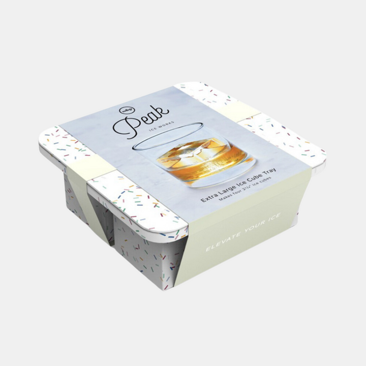 Peak | Extra Large Ice Cube Tray - Speckled White | Shut the Front Door