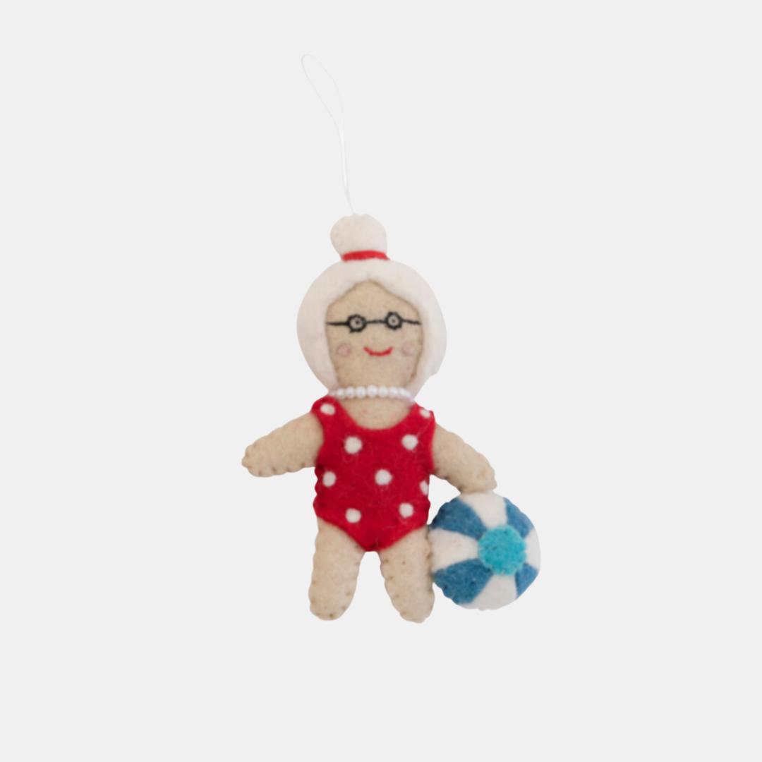 Pashom | Mrs Claus in Swimsuit Decoration | Shut the Front Door