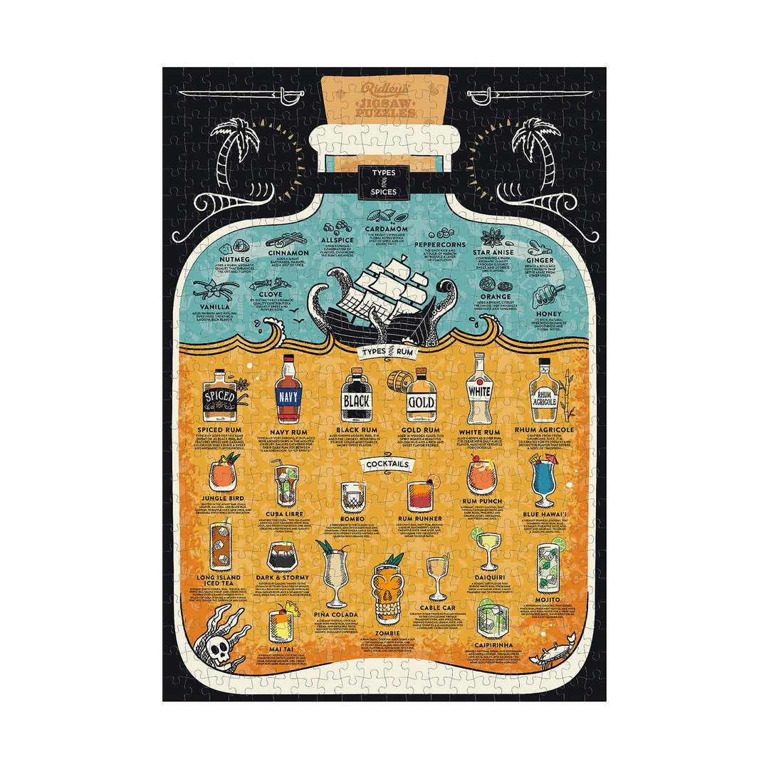 Ridleys | Rum Lover's Jigsaw Puzzle - 500pcs | Shut the Front Door