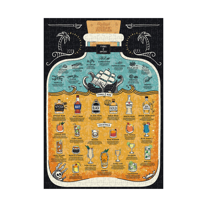 Ridleys | Rum Lover's Jigsaw Puzzle - 500pcs | Shut the Front Door