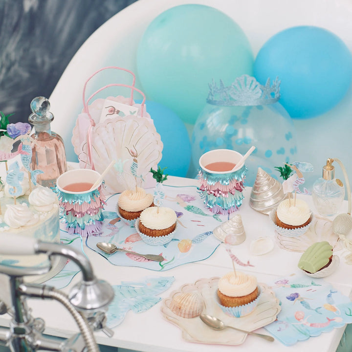 Meri Meri | Watercolour Clam Napkins | Shut the Front Door