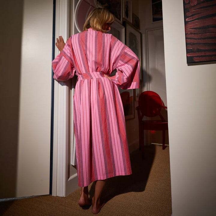 SAGE & CLARE | Brigitte Cotton Bath Robe - Scarlet | Shut the Front Door