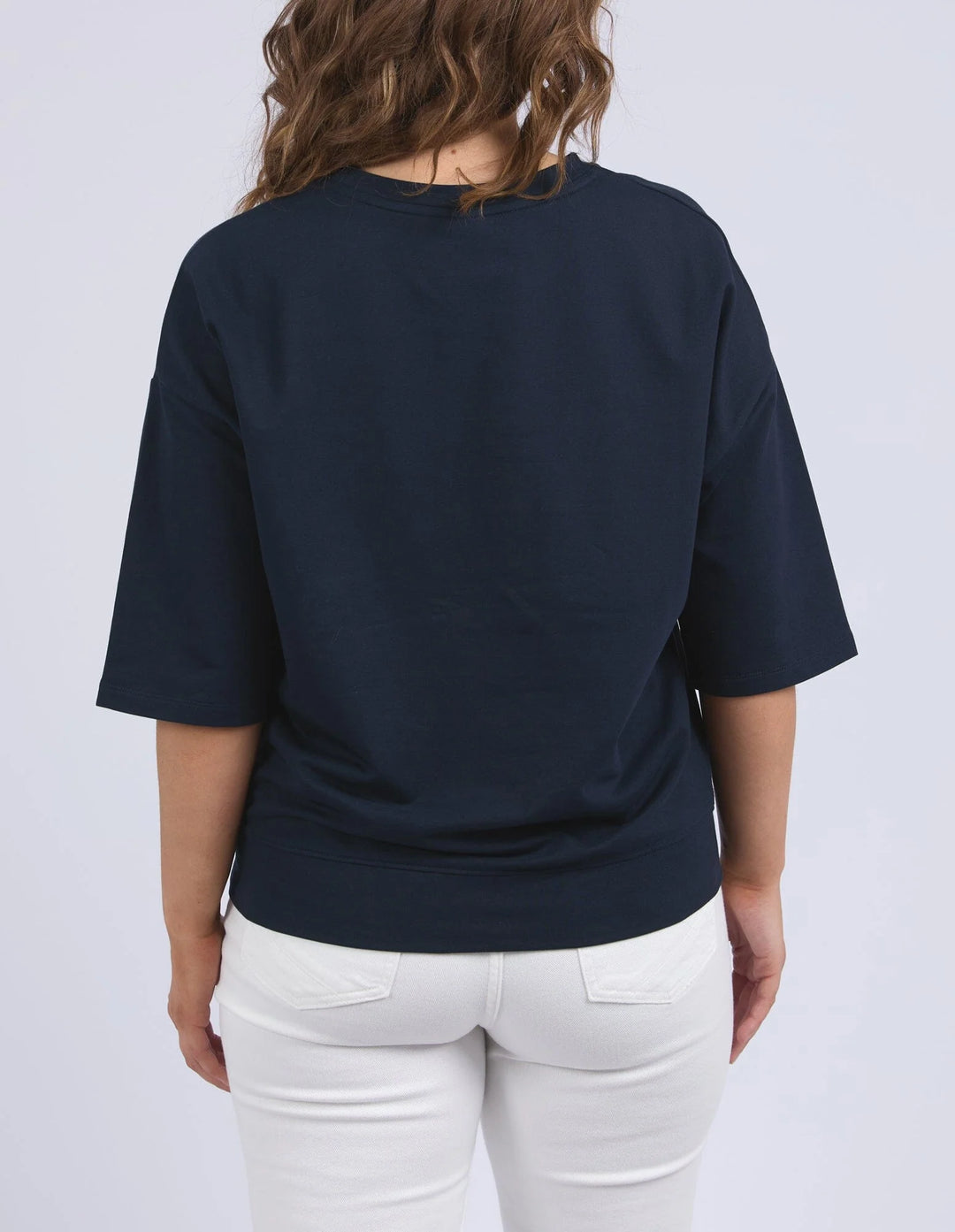 Elm Knitwear | Nico Sweat - Navy | Shut the Front Door