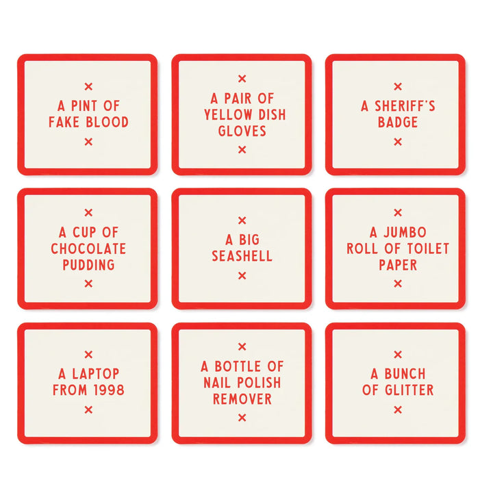 Not Today Murder Social Game Set