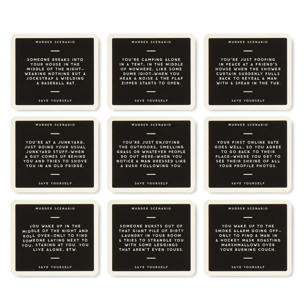 Not Today Murder Social Game Set