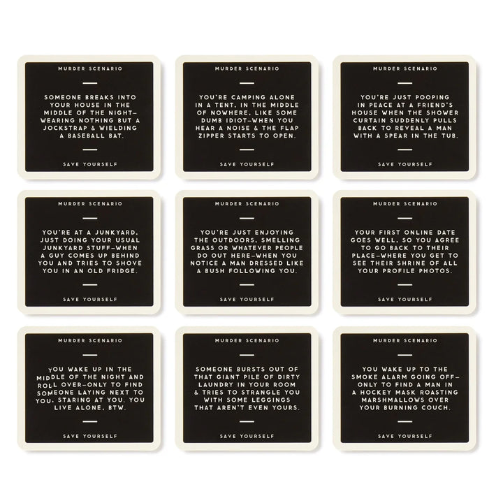 Not Today Murder Social Game Set