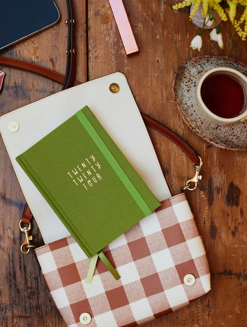 Write to Me Stationery | 2024 Pocket Planner - Sage | Shut the Front Door
