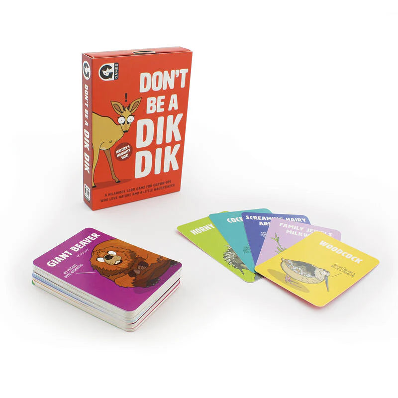 Ginger Fox | Don't be a Dik Dik Card Game | Shut the Front Door