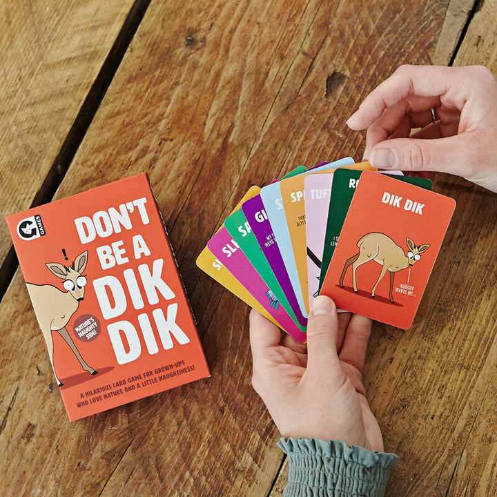 Ginger Fox | Don't be a Dik Dik Card Game | Shut the Front Door