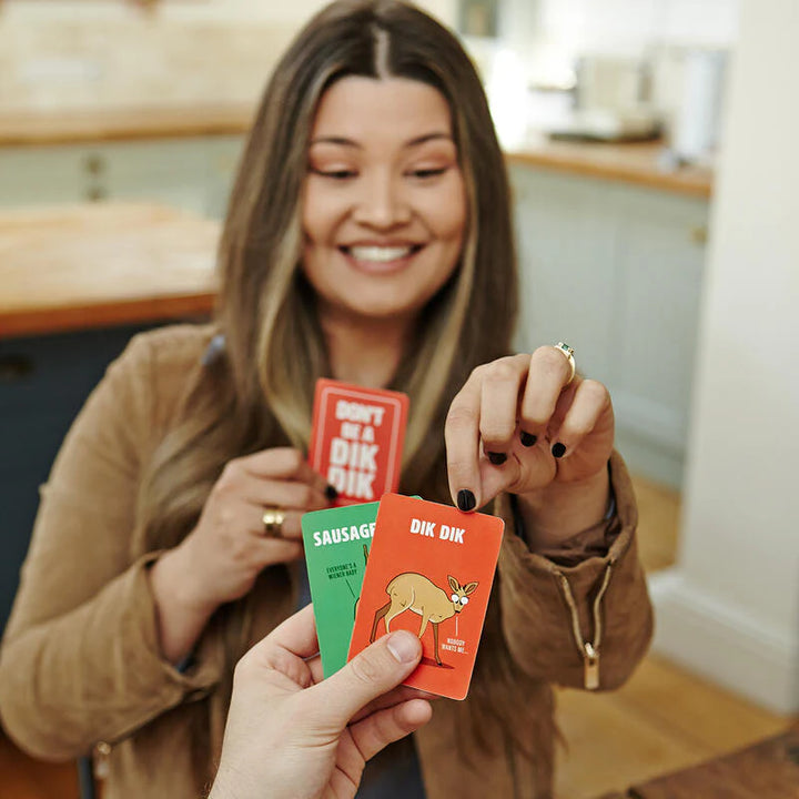 Ginger Fox | Don't be a Dik Dik Card Game | Shut the Front Door