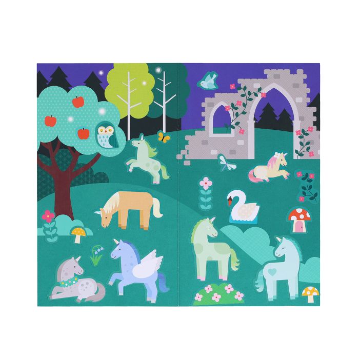Petit Collage | Mini Sticker Set - Unicorn Forest | Shut the Front Door