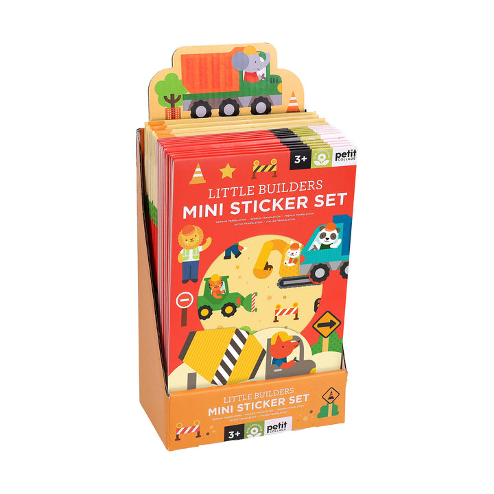 Petit Collage | Mini Sticker Set - Little Builders | Shut the Front Door