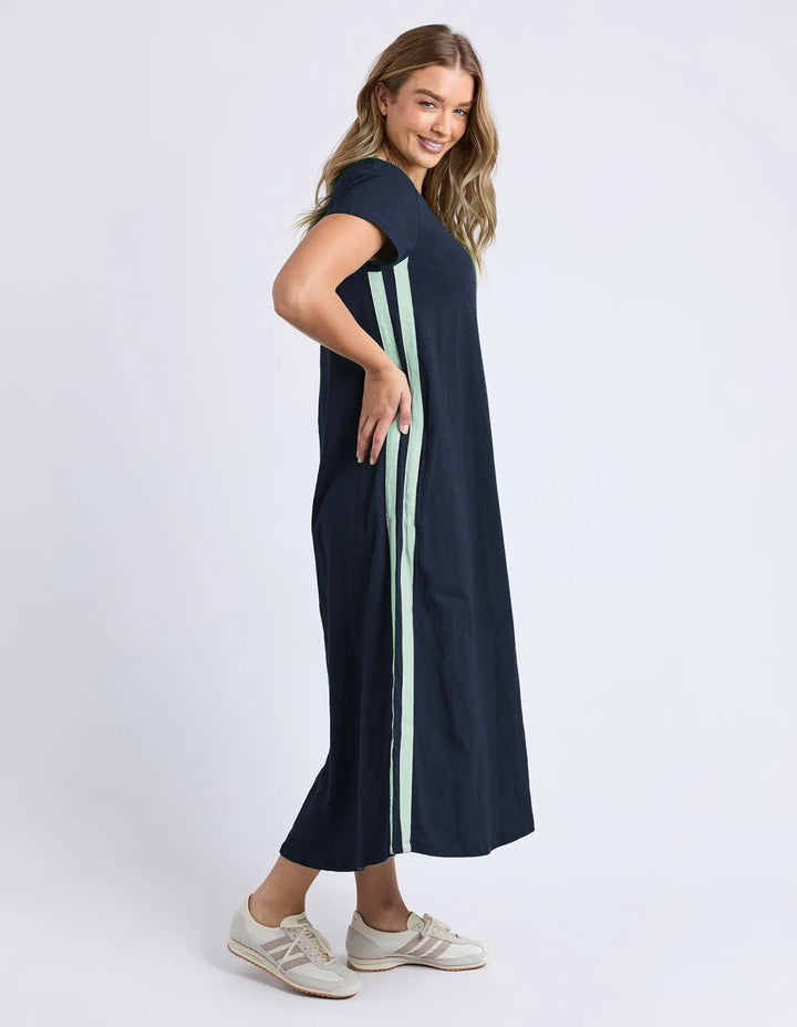 Recovery Dress - Navy/Mint