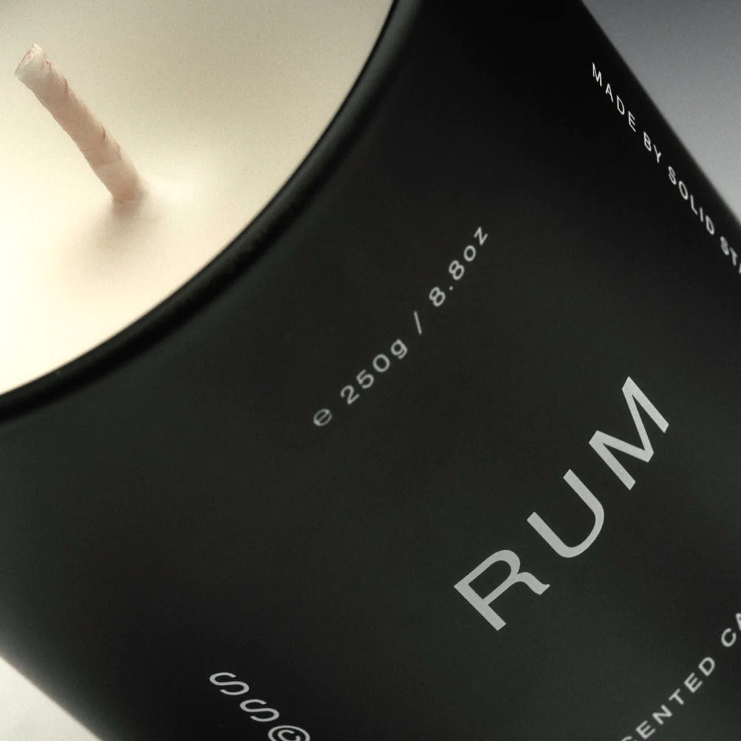 Solid State | Scented Candle - Rum | Shut the Front Door