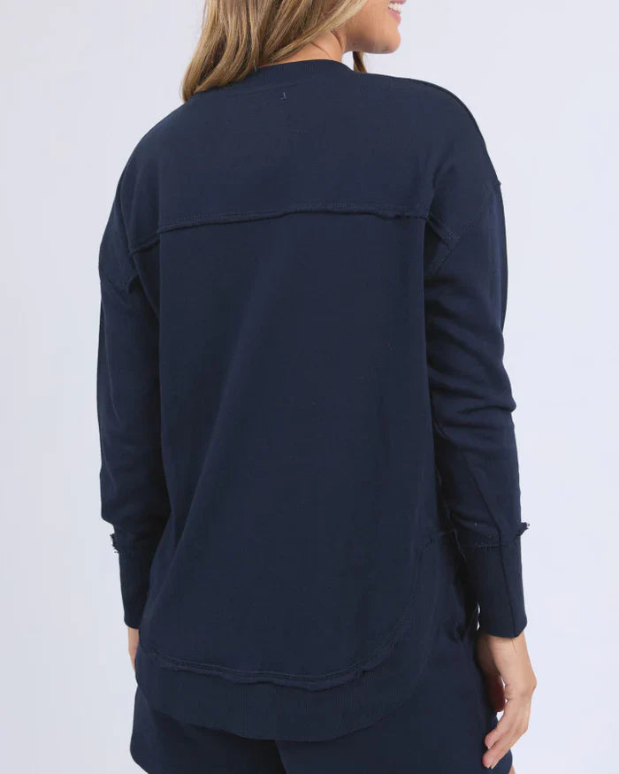 Foxwood | Simplified Confetti Crew - Navy | Shut the Front Door