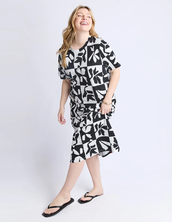 Splice Dress - Black
