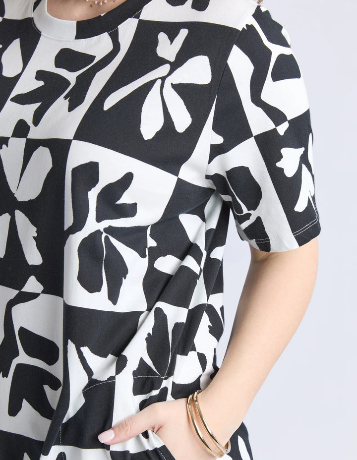 Splice Dress - Black