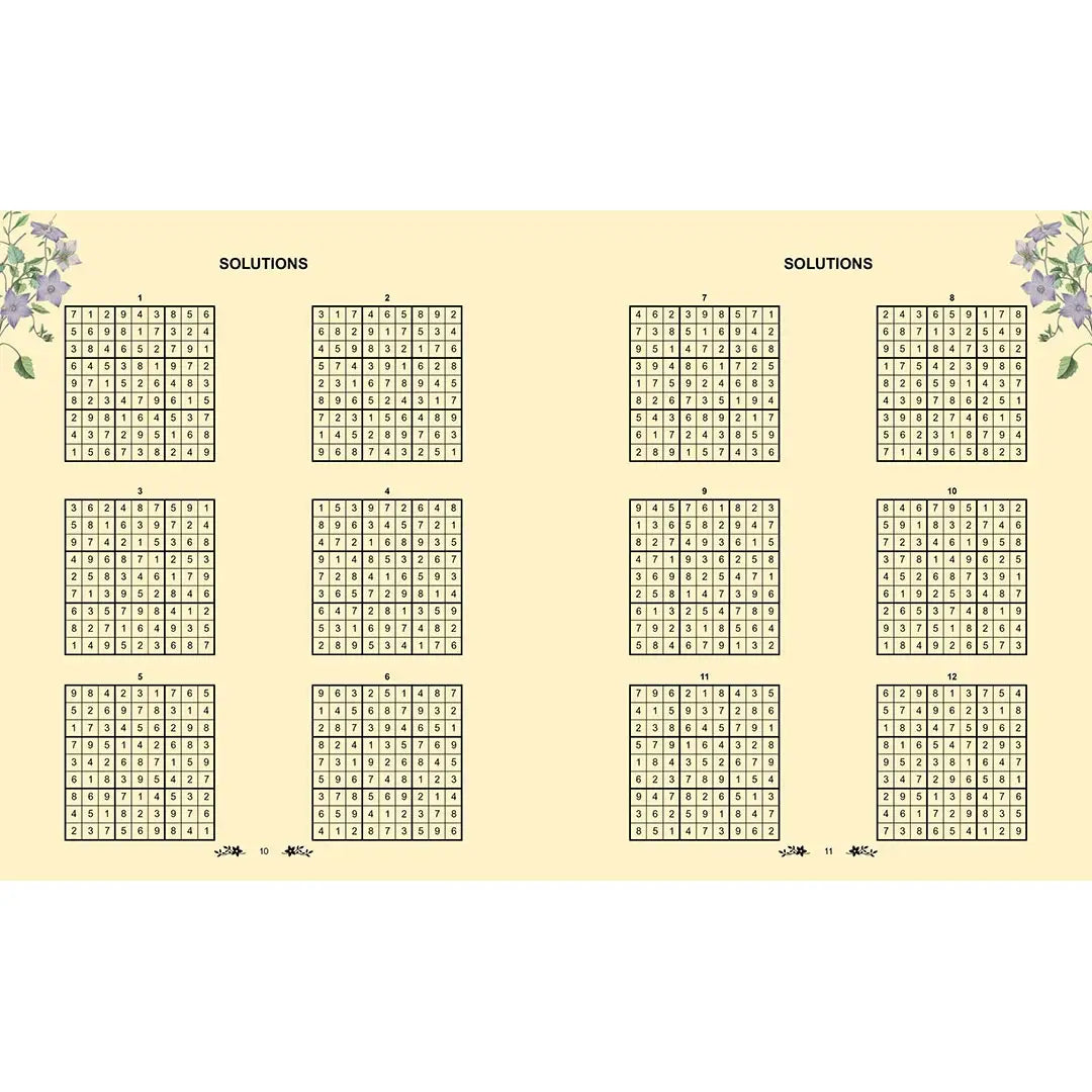 Kew Gardens Sudoku Puzzles