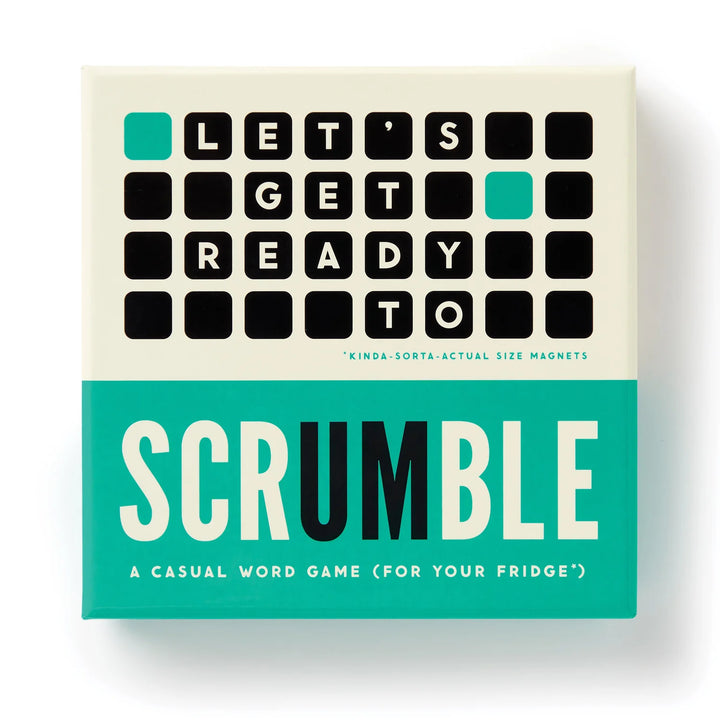 Brass Monkey | Scrumble Magnetic Fridge game | Shut the Front Door