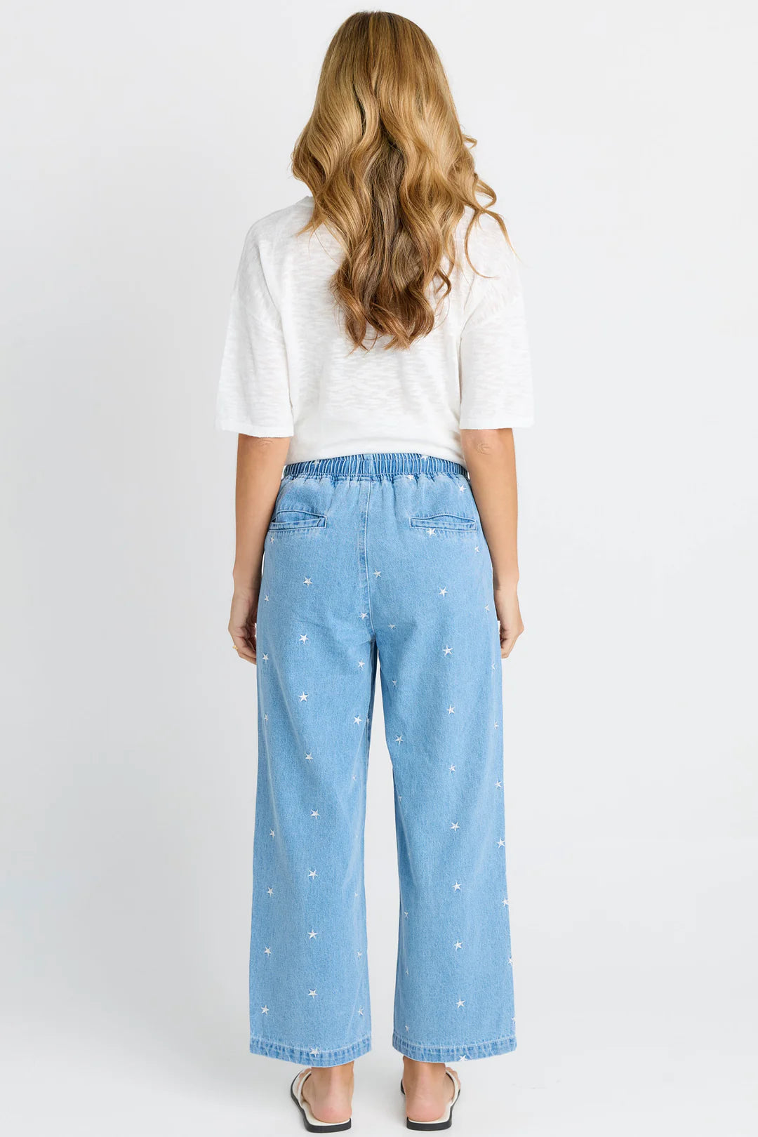 Betty Basics | Star Denim Jogger | Shut the Front Door