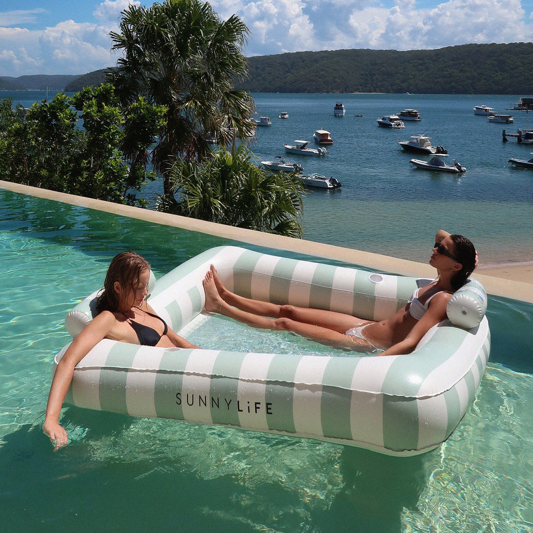 Sunnylife | Deluxe Twin Hammock - The Vacay Soft Olive | Shut the Front Door