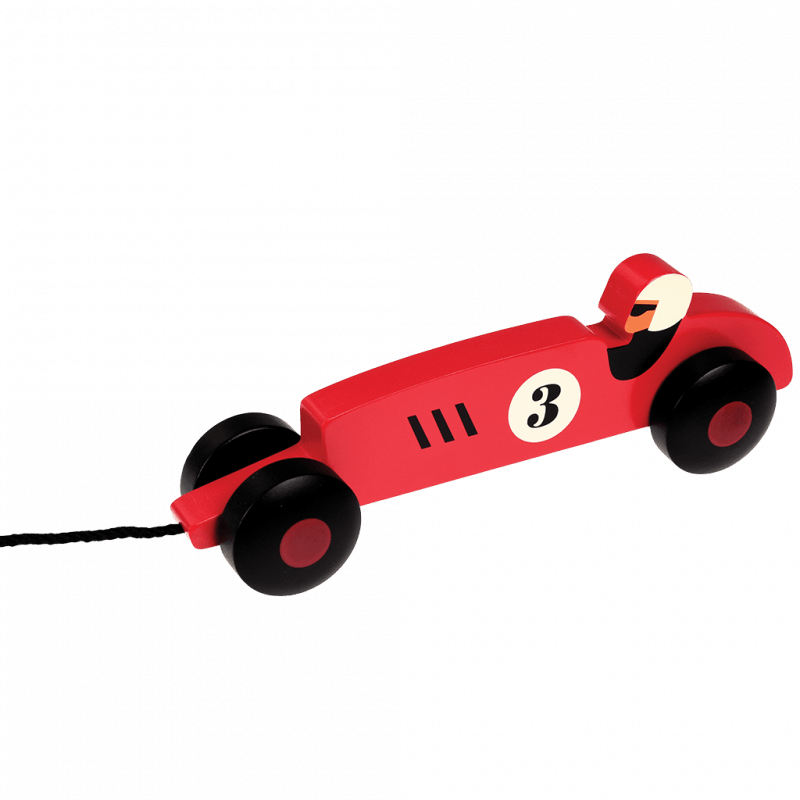 Rex London | Vintage Racer Pull Toy | Shut the Front Door