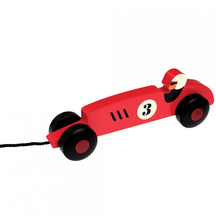 Rex London | Vintage Racer Pull Toy | Shut the Front Door