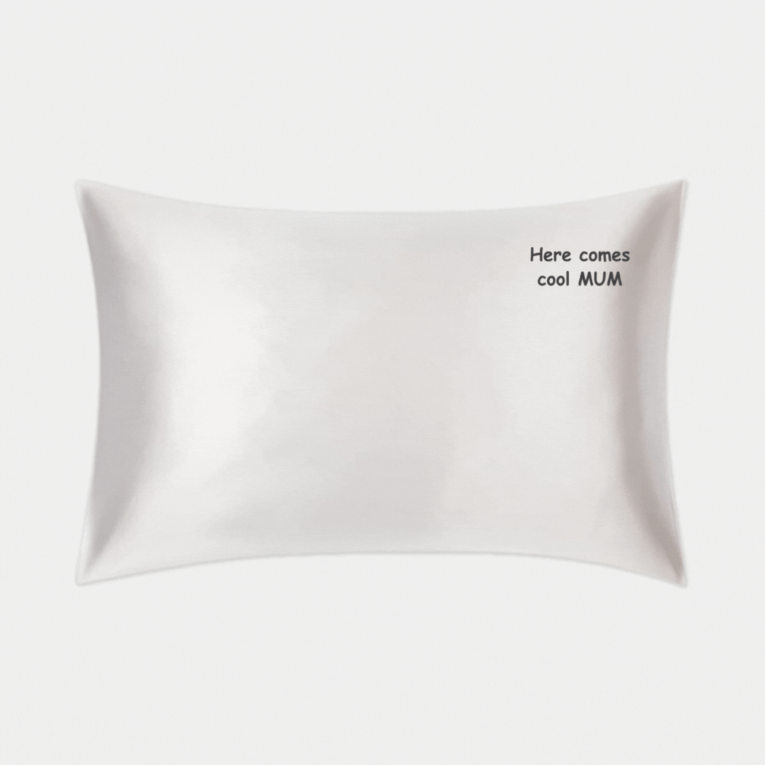 Beauty Sleep | Silk Beauty Pillowcase - White | Shut the Front Door