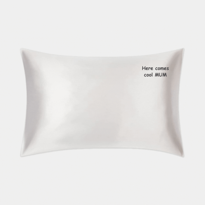 Beauty Sleep | Silk Beauty Pillowcase - White | Shut the Front Door