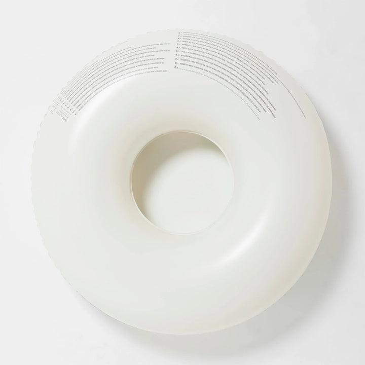 Sunnylife | Tube Pool Ring - The Vacay Soft Olive Stripe | Shut the Front Door