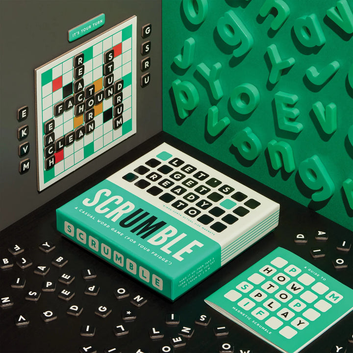 Brass Monkey | Scrumble Magnetic Fridge game | Shut the Front Door