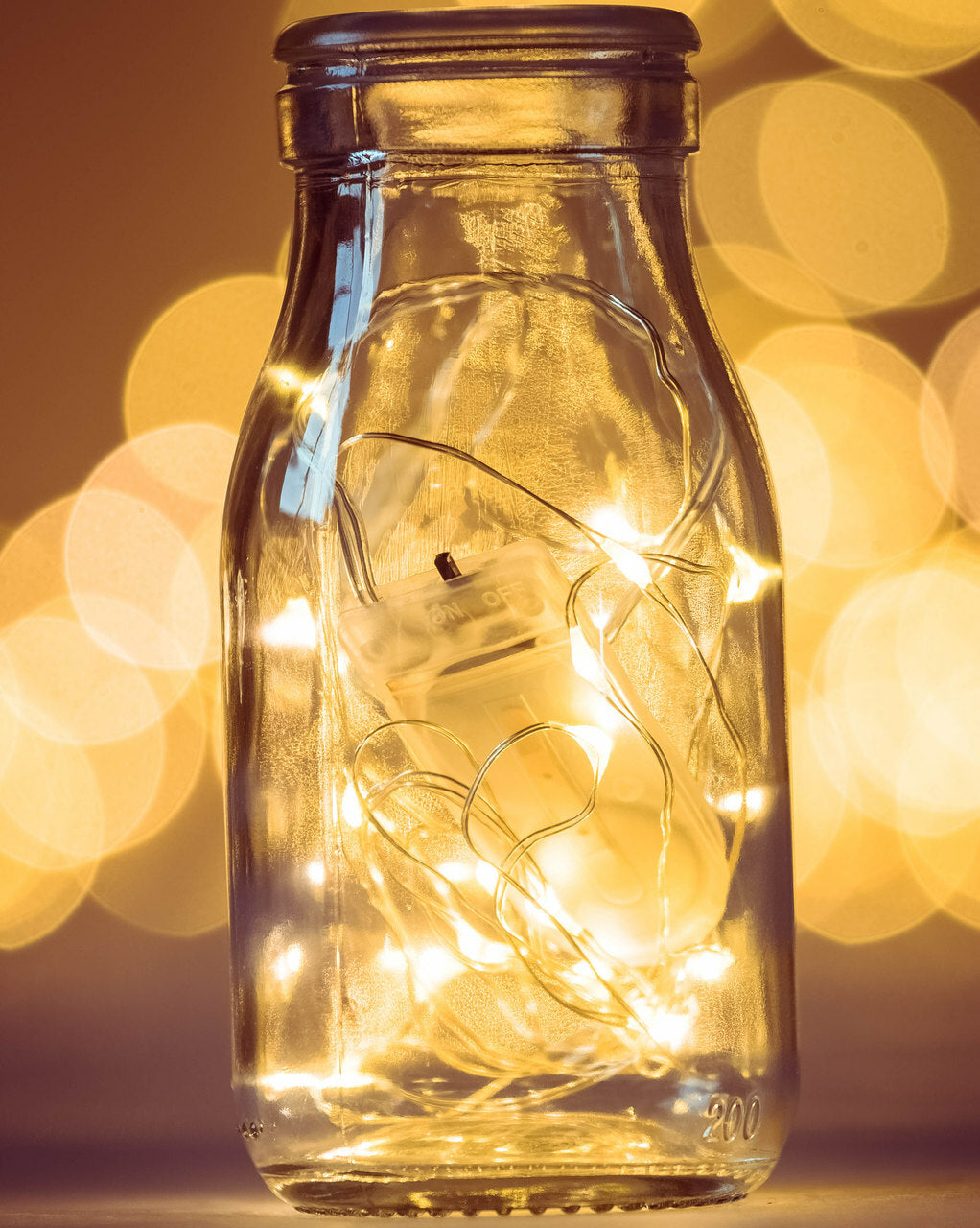 Stellar Haus | 20 LED Seed Light String Silver Warm White 2m | Shut the Front Door