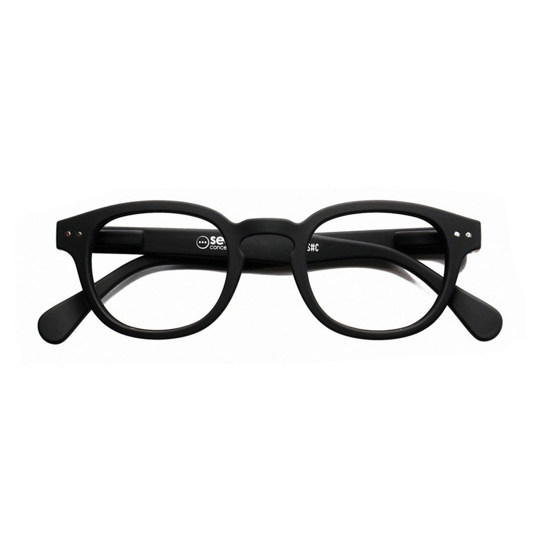 Izipizi | Reading Glasses Collection C Black +2.5 | Shut the Front Door