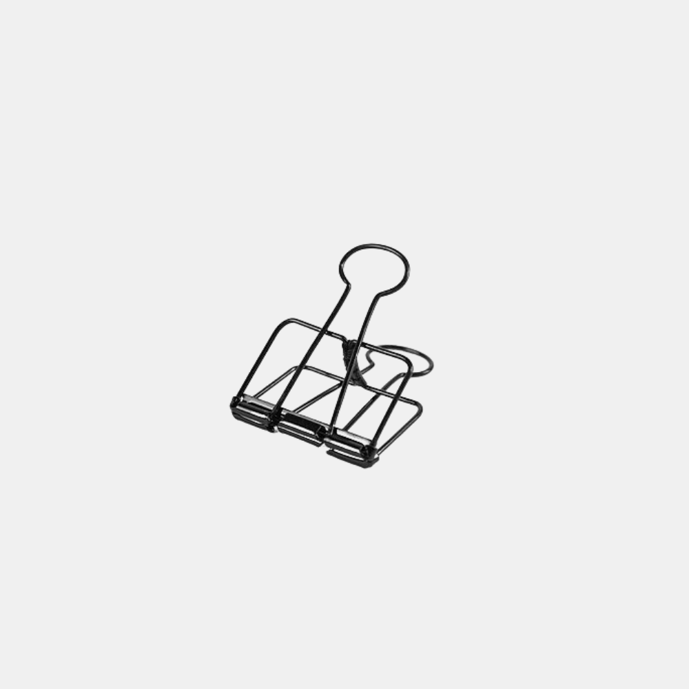 MOOD | Clip Stand Large A4 BLACK | Shut the Front Door