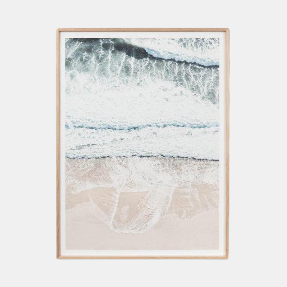 Middle of Nowhere | Wall Art | Framed Print High Tide | Beach Style ...