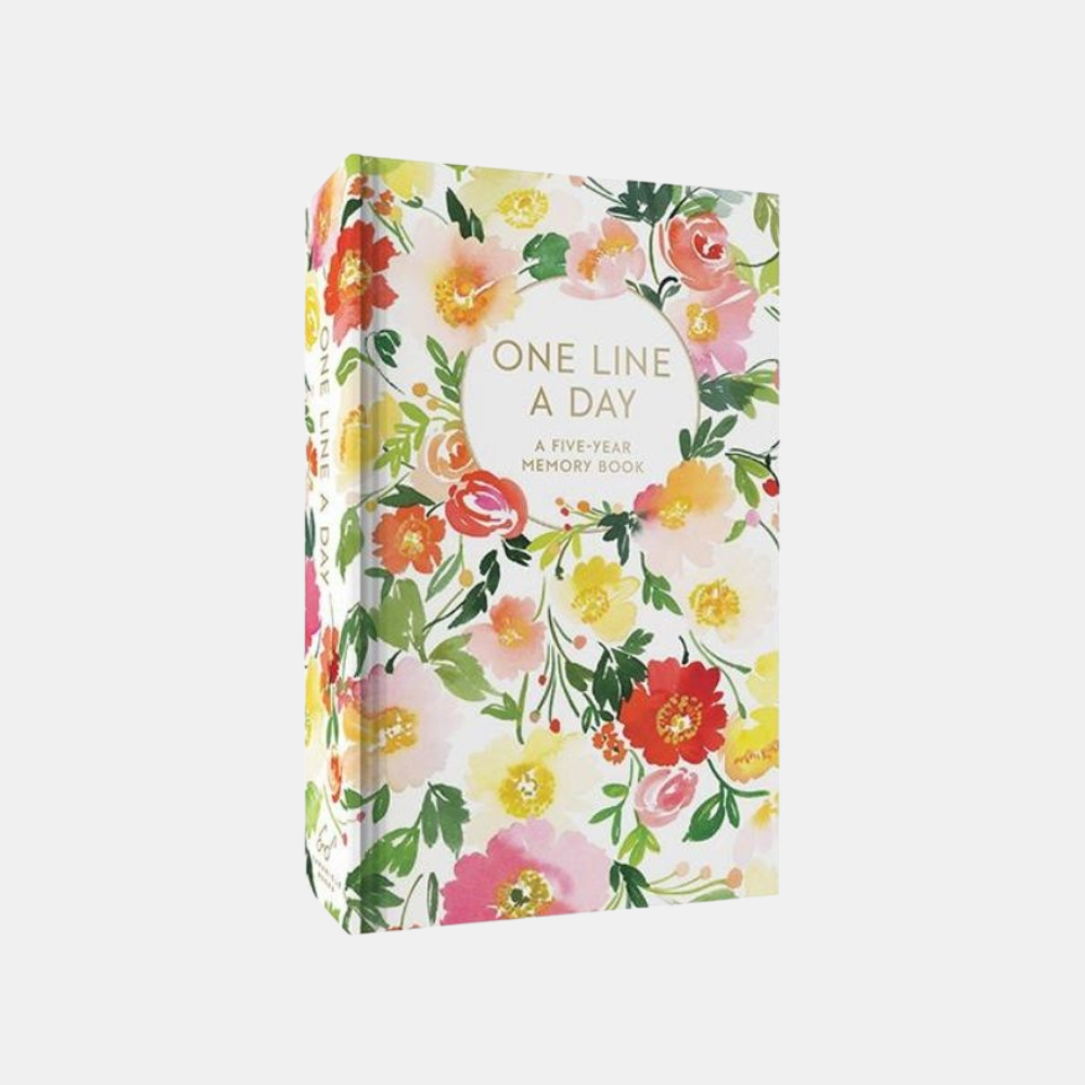 Chronicle Gift | Floral One Line A Day | Shut the Front Door