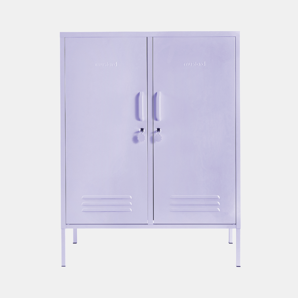 Mustard | Midi Locker - Lilac | Shut the Front Door