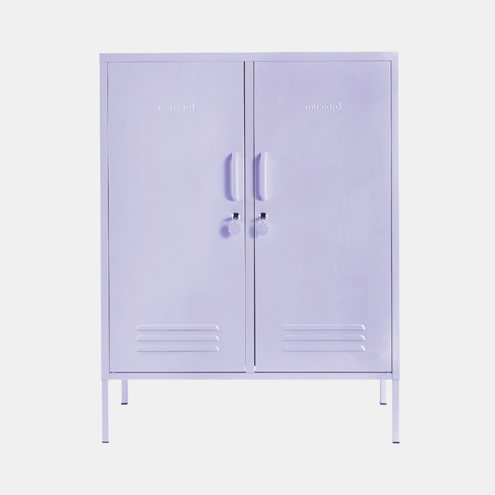 Mustard | Midi Locker - Lilac | Shut the Front Door