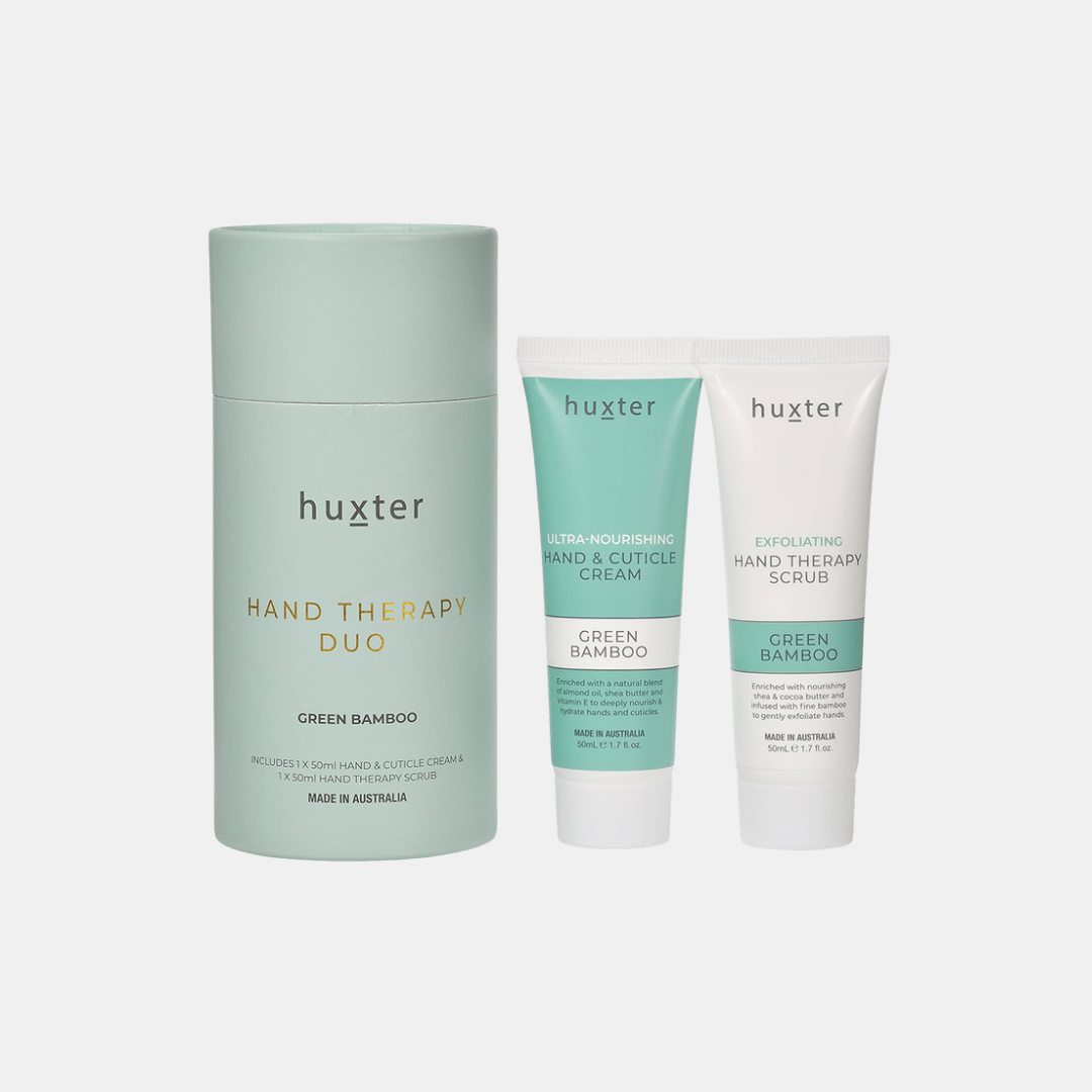 Huxter | Hand Therapy Duo - Green Bamboo | Shut the Front Door